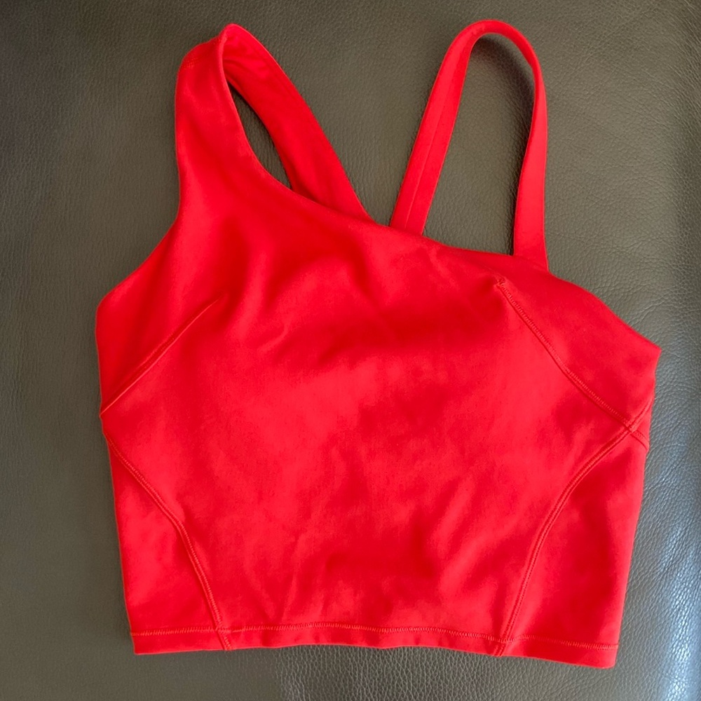 Lululemon Everlux Asymmetrical Tennis Tank Top
